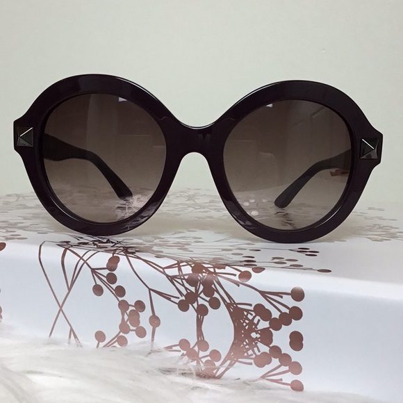 Valentino Rockstud Rubin Sunglasses NWT